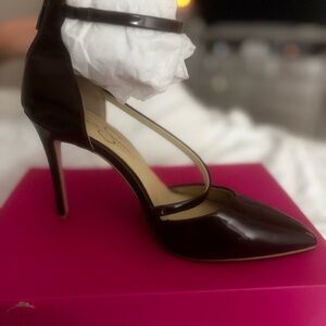 Elegant Brown Jessica Simpson Stiletto Heels